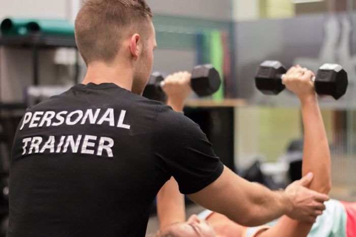 Gym personal training